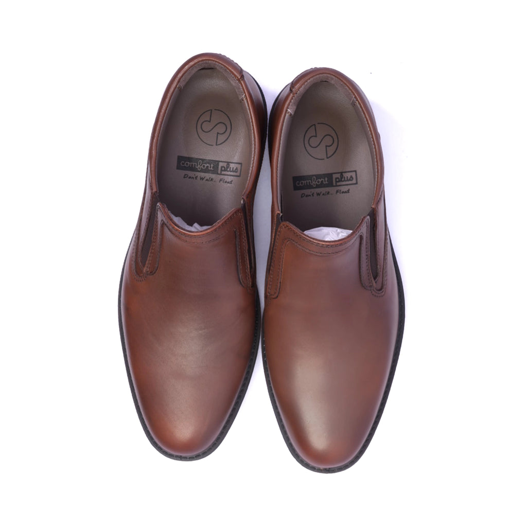 Comfort Plus Timeless Dress Shoes Men's Tan - Sole Therapy