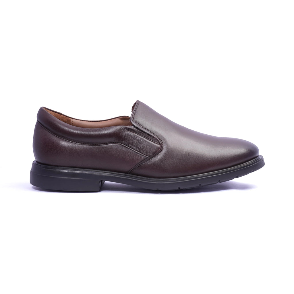 Comfort Plus Timeless Men's Leather Shoes Brown - Sole Therapy