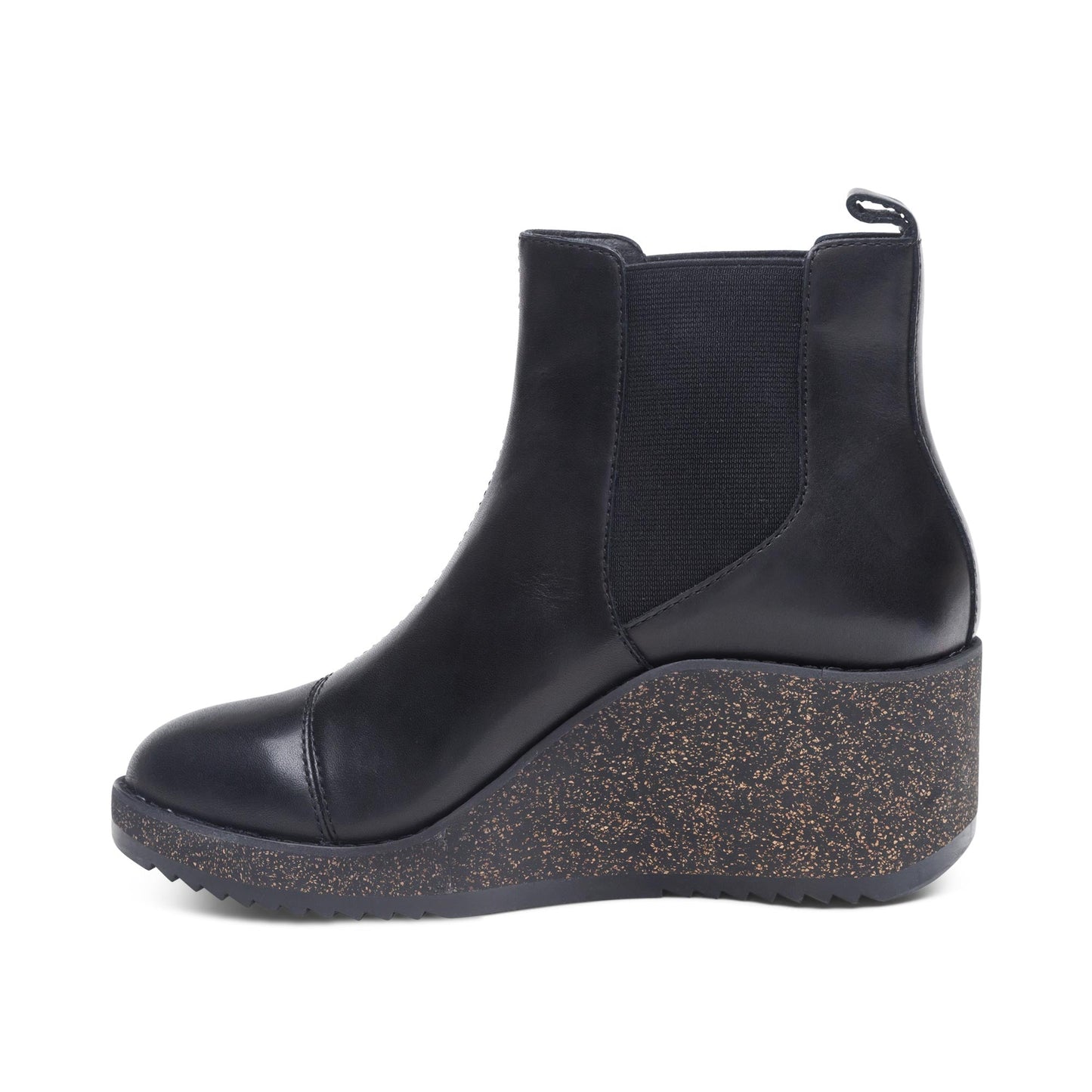 Dawn Wedge Women Boots Black - Sole Therapy