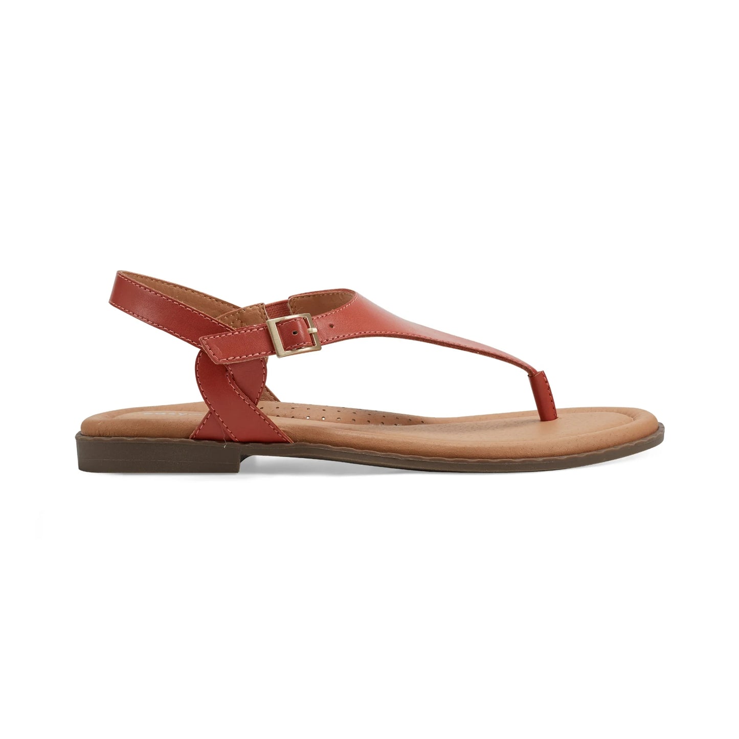 EASY SPIRIT LADIES THONG SANDALS SEREVAN - ORANGE - Sole Therapy