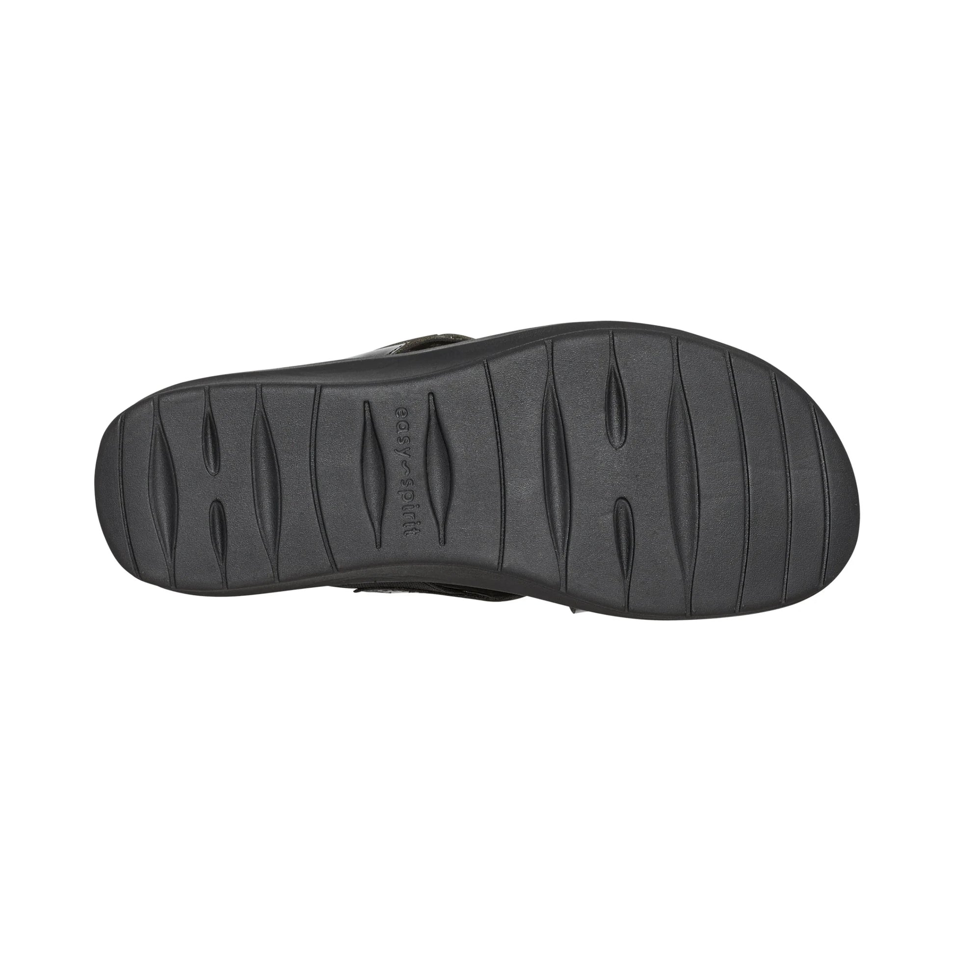 EASY SPIRIT MEADOW SLIP ON SANDALS - BLACK - Sole Therapy