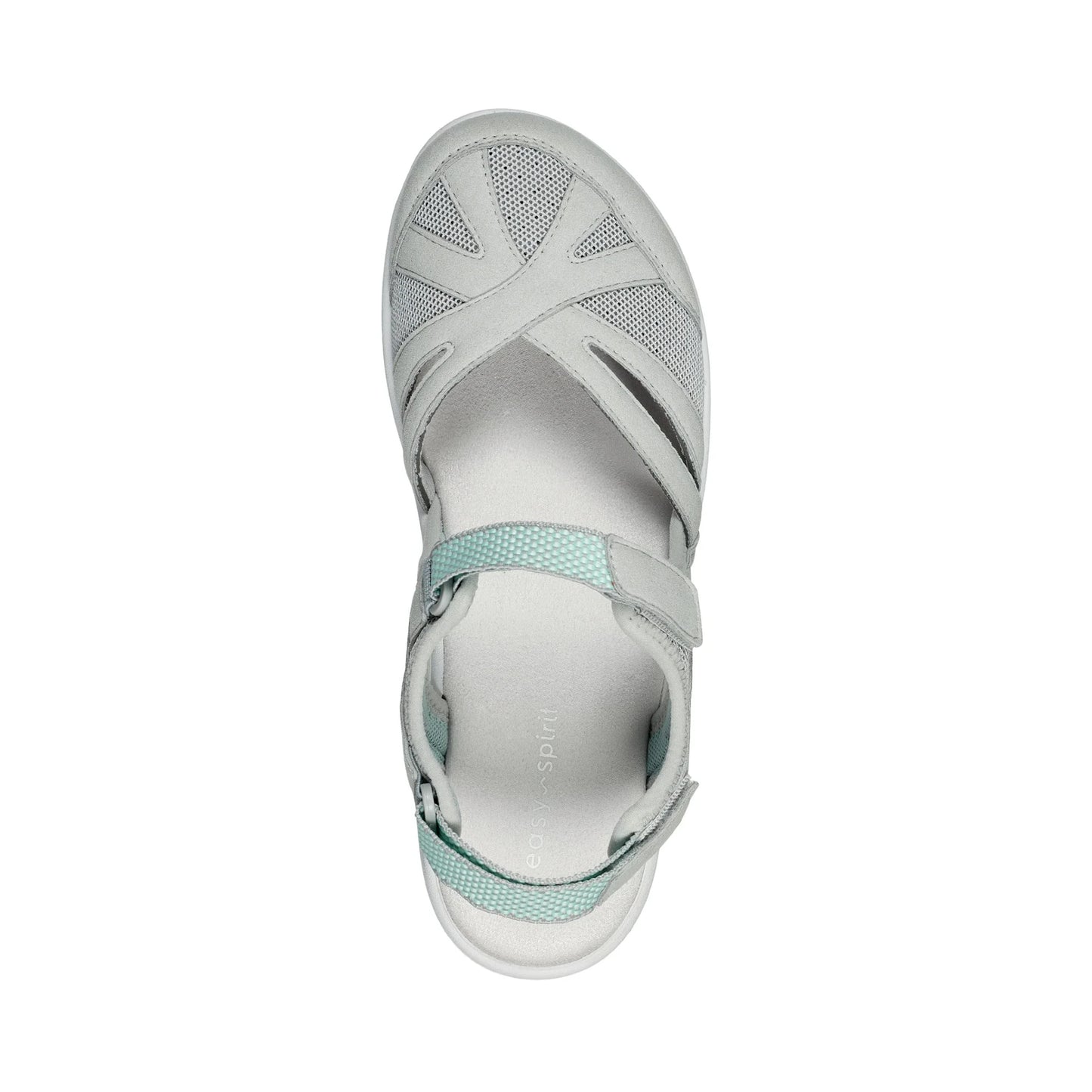 Easy Spirit Ladies Sandals Seelora2 - Light Grey - Sole Therapy