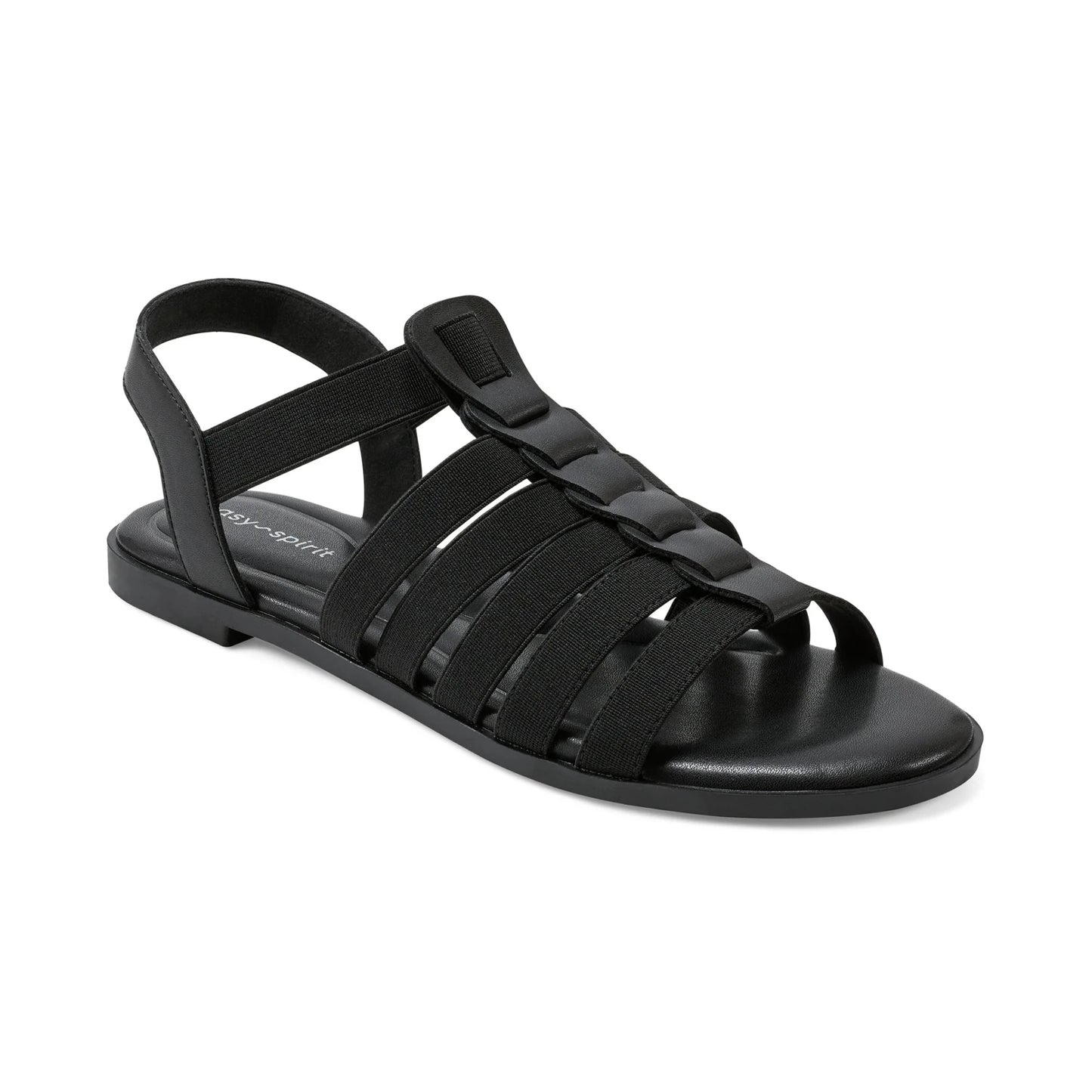 Easy Spirit Ladies Sandals Segady12 - Black - Sole Therapy