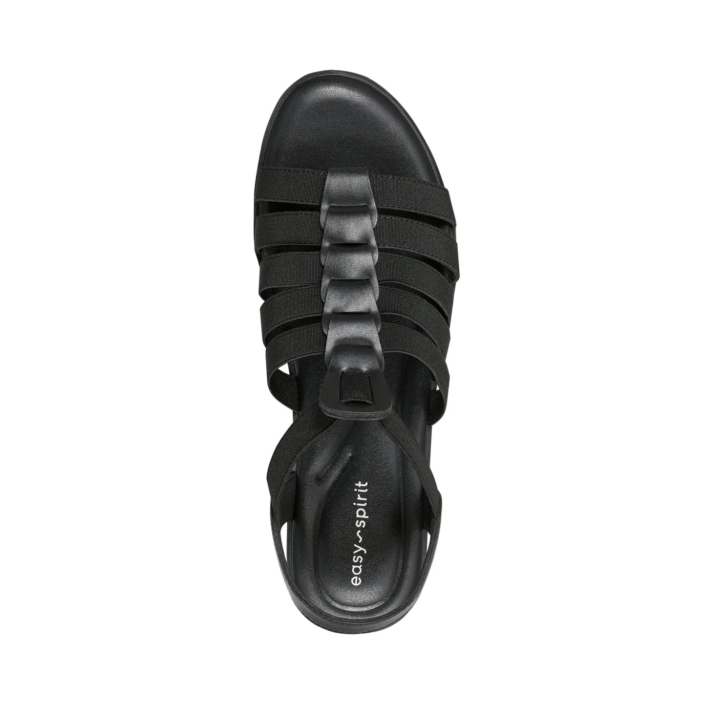 Easy Spirit Ladies Sandals Segady12 - Black - Sole Therapy