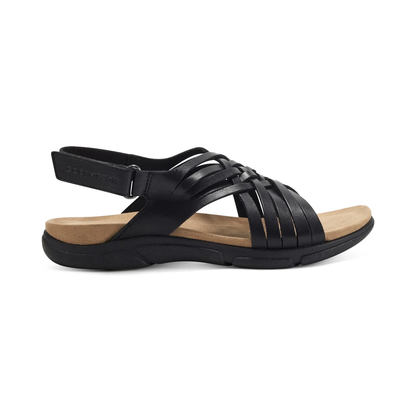 Easy Spirit Ladies Sandals Semar - Black - Sole Therapy