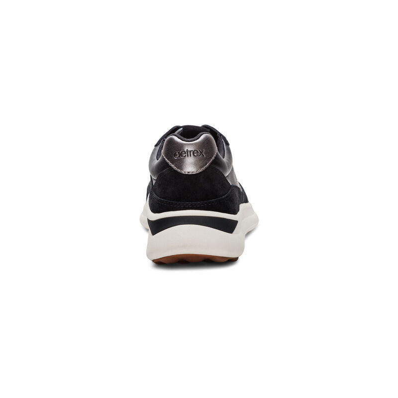Emily Lace Up Sneakers Black - Sole Therapy