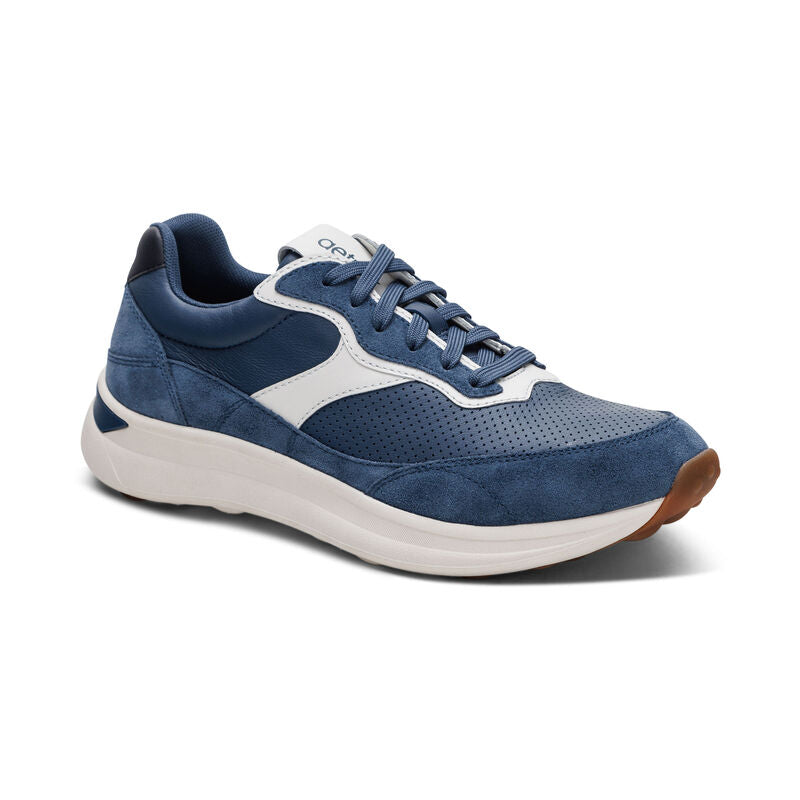 Emily Lace Up Sneakers Blue - Sole Therapy