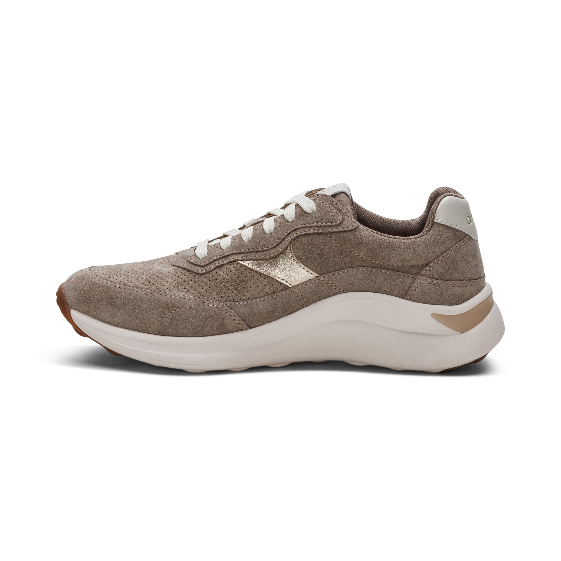 Emily Lace Up Sneakers Taupe - Sole Therapy