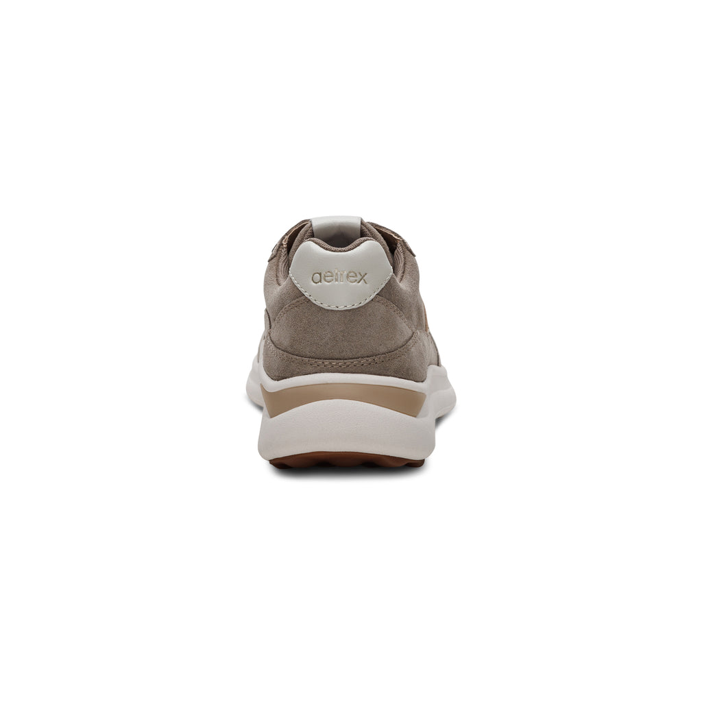 Emily Lace Up Sneakers Taupe - Sole Therapy