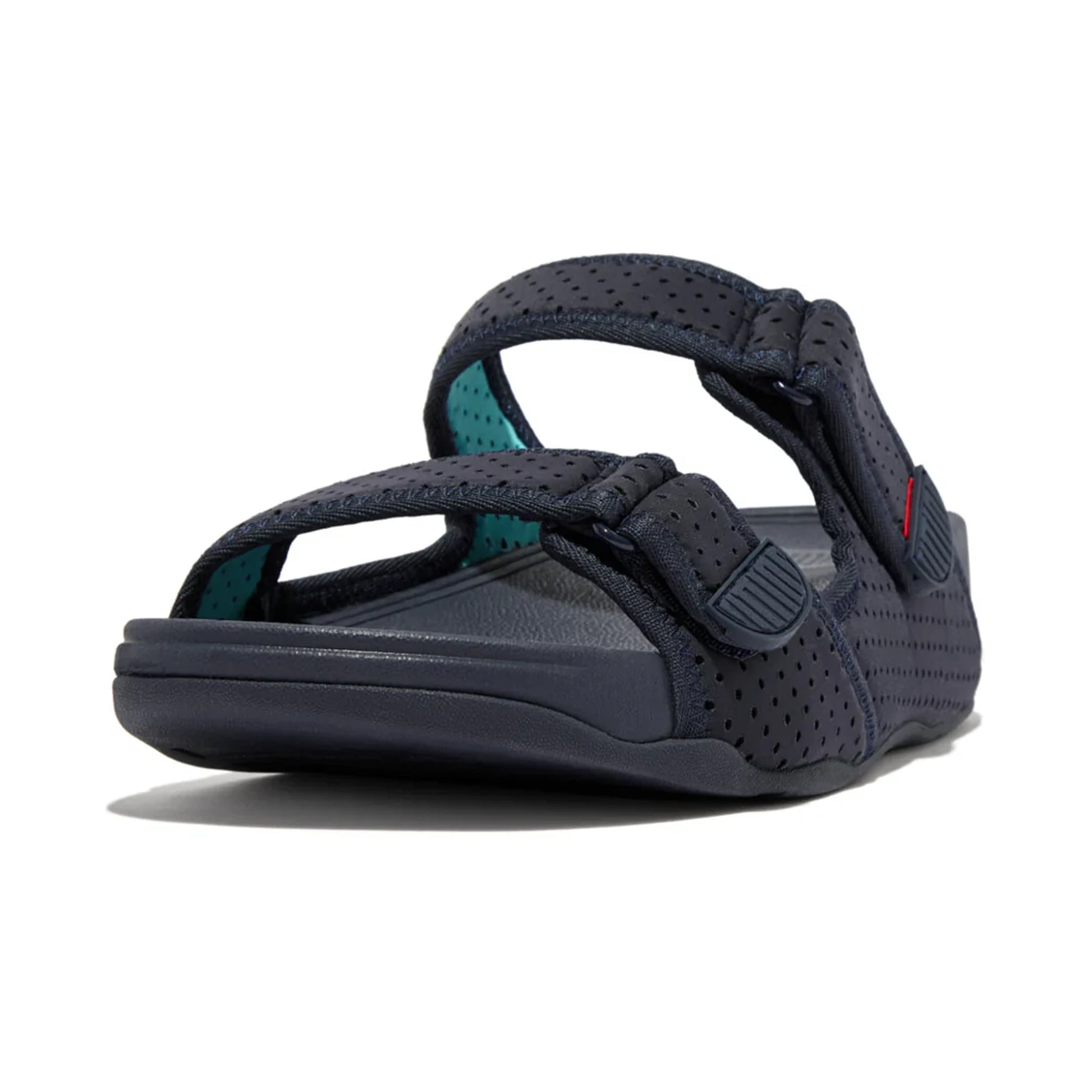 FITFLOP MENS GOGH MOC SLIDES - MIDNIGHT NAVY - Sole Therapy
