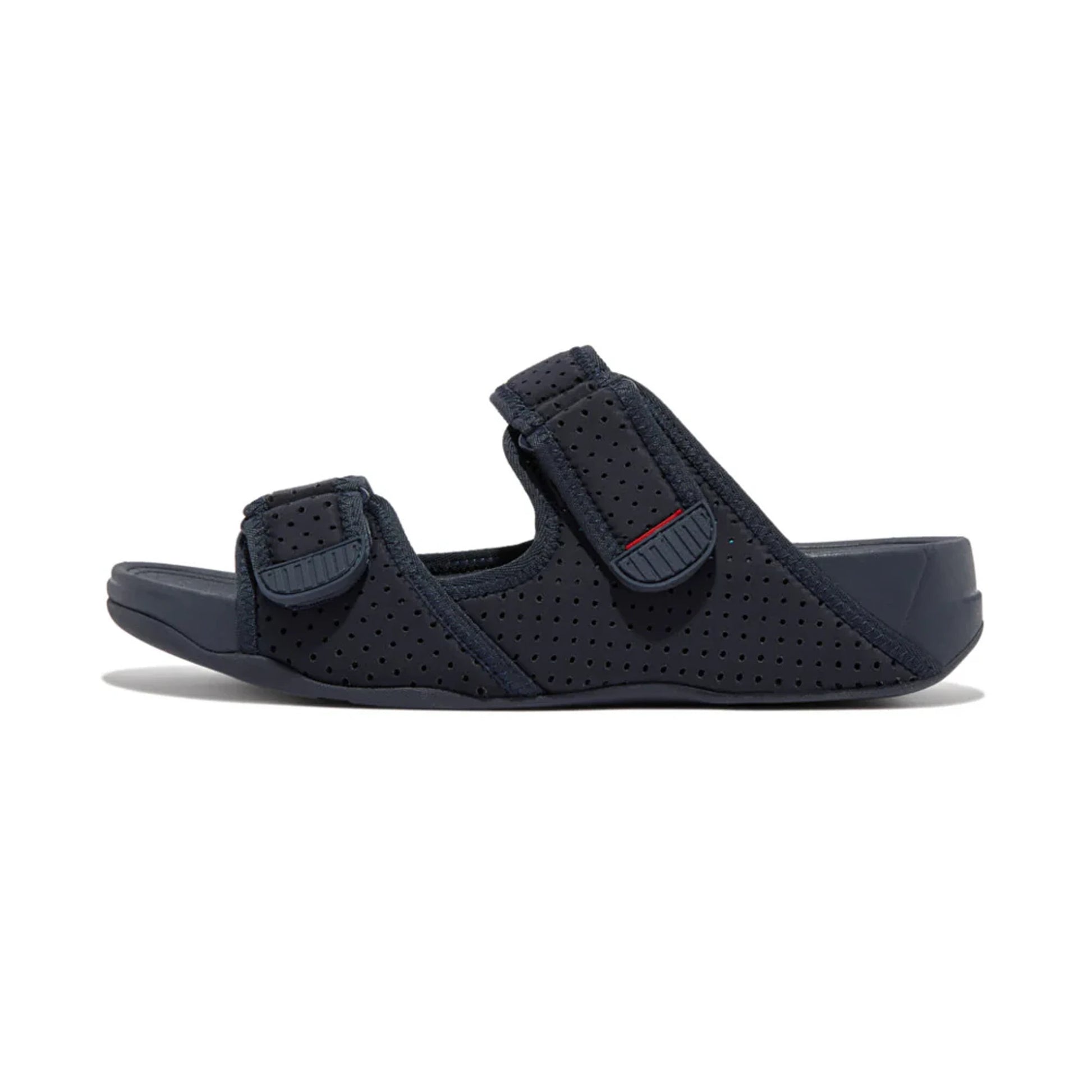 FITFLOP MENS GOGH MOC SLIDES - MIDNIGHT NAVY - Sole Therapy