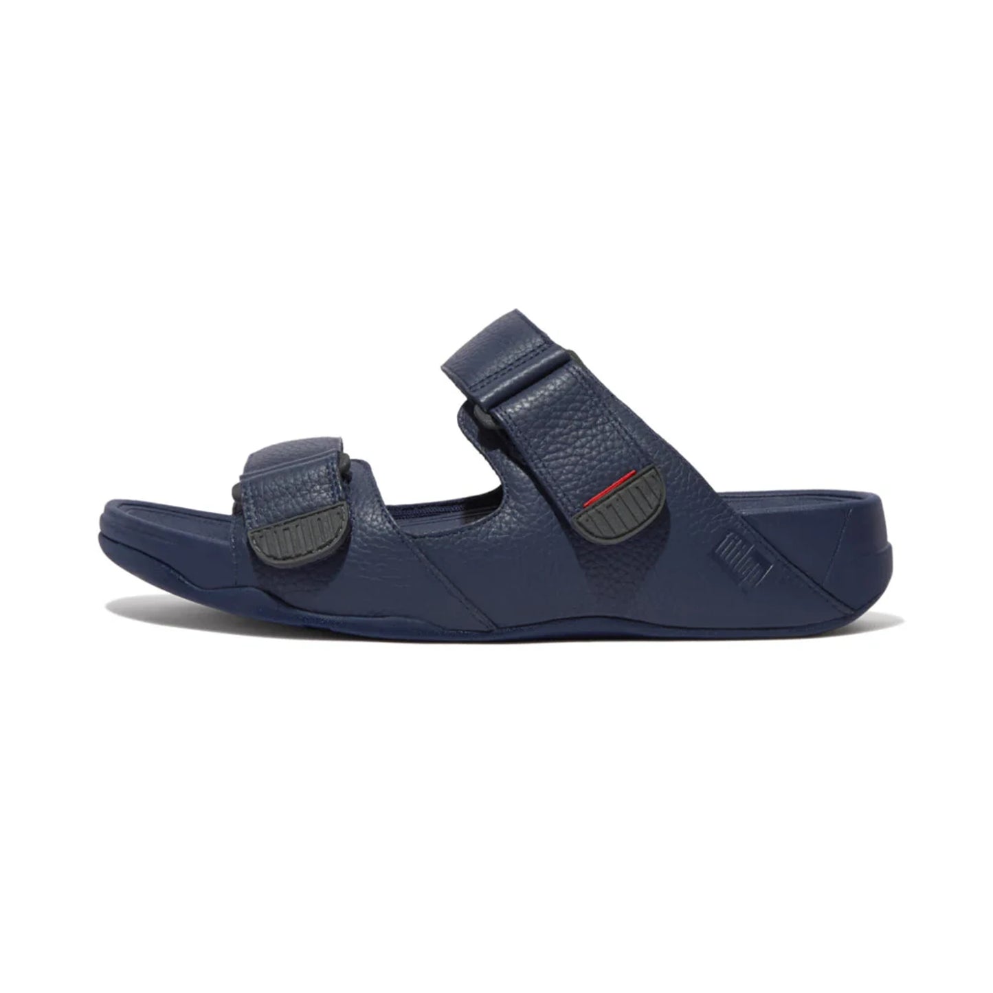 FITFLOP MENS GOGH MOC SLIDES - NAVY - Sole Therapy