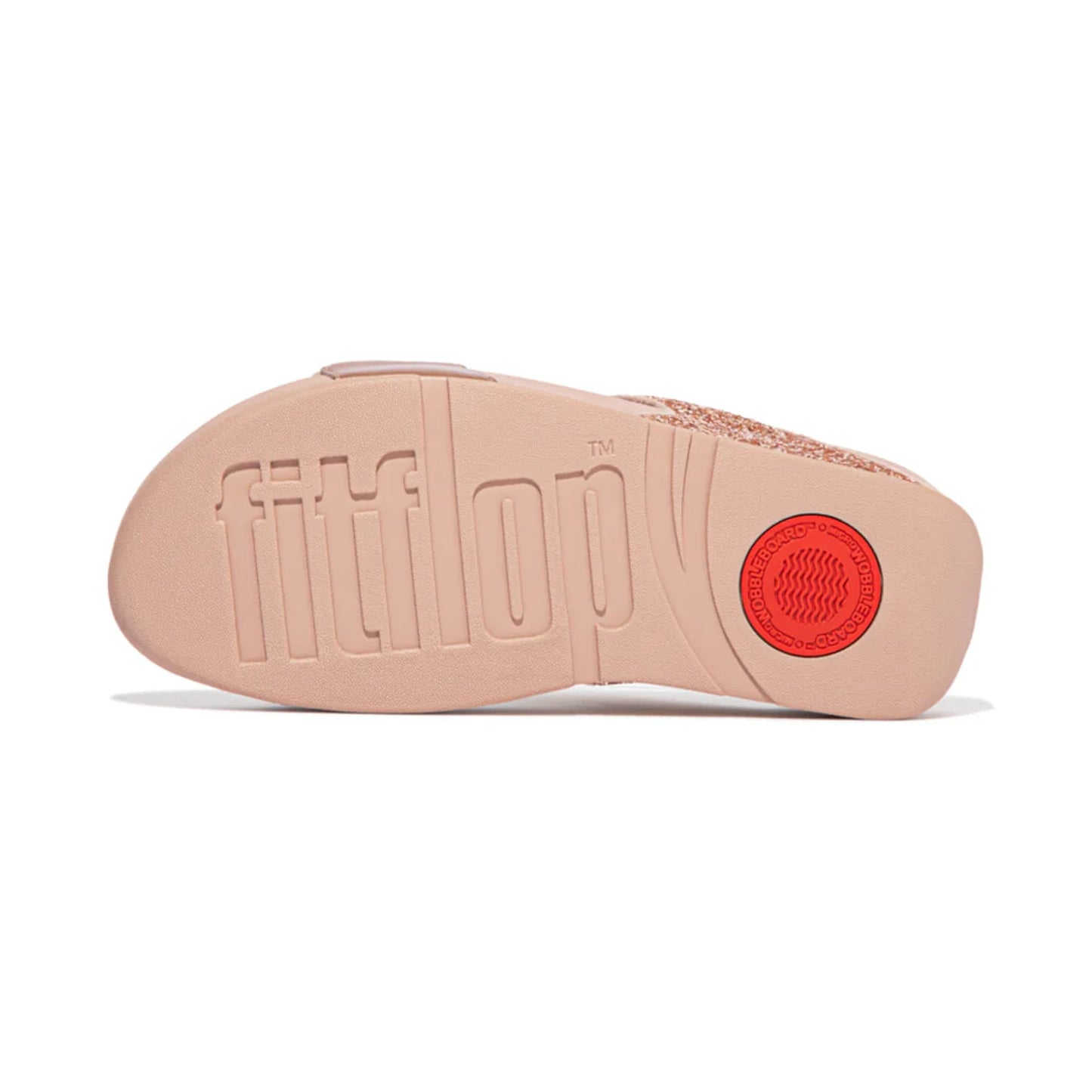 FITFLOP WOMENS LULU GLITTER SLIDES - ROSE - Sole Therapy