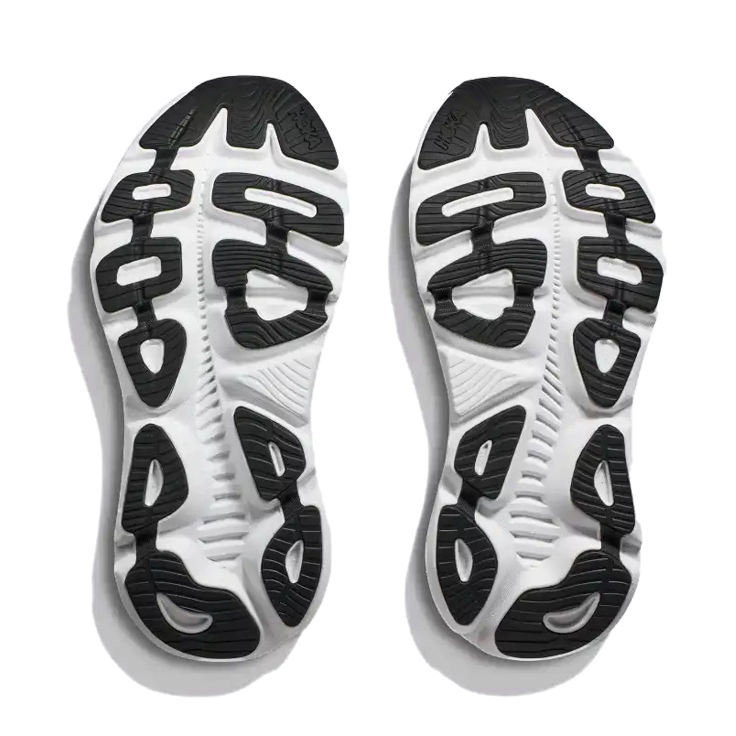 HOKA MENS RUNNING SHOES GAVIOTA 5 BLACK/WHITE - Sole Therapy