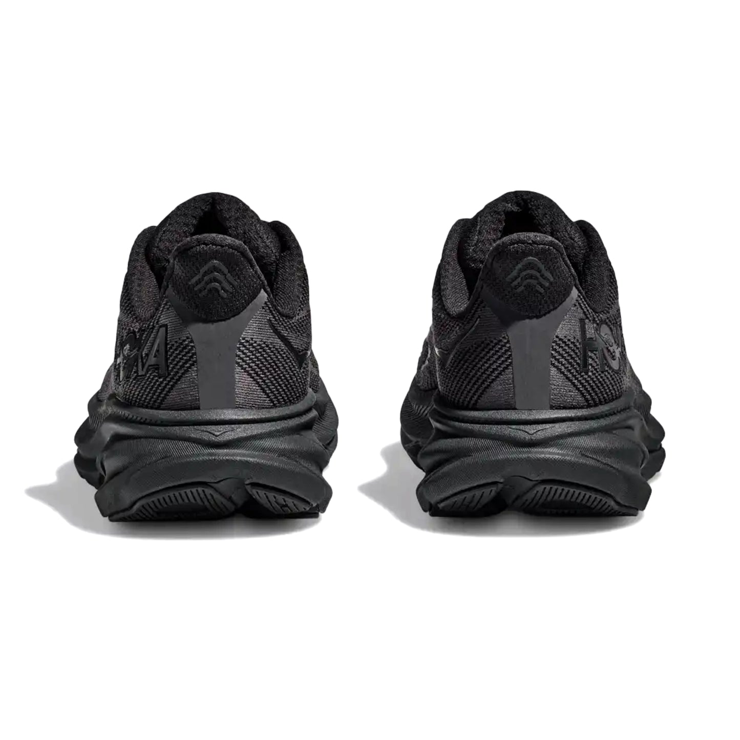 HOKA WOMEN'S RUNNING SHOES CLIFTON 9 BLACK/BLACK - Sole Therapy