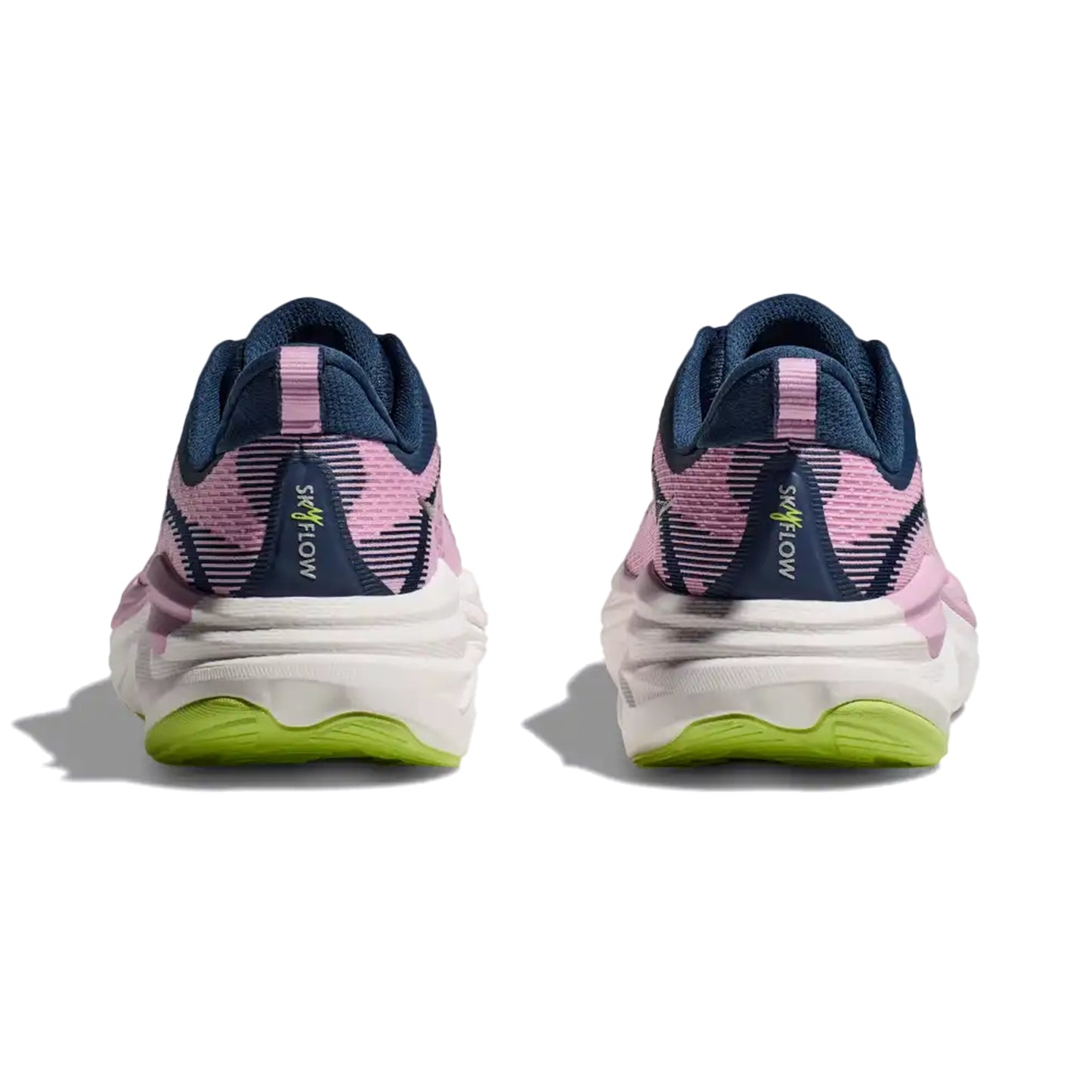 HOKA WOMEN'S RUNNING SHOES SKY FLOW MIDNIGHT / PINK TWILIGHT - Sole Therapy