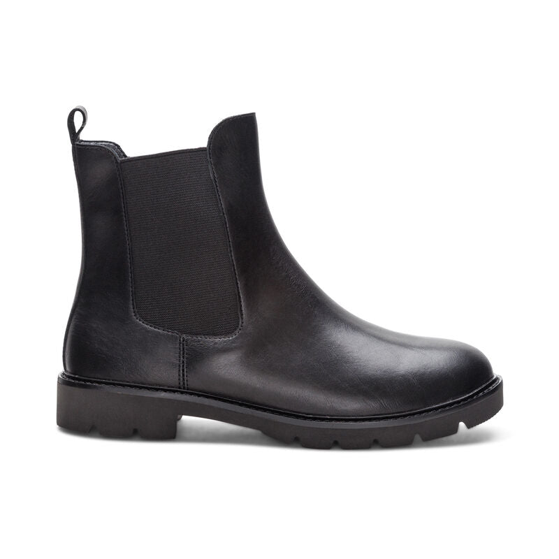 Hannah Women Arch Support Boots Black - Sole Therapy