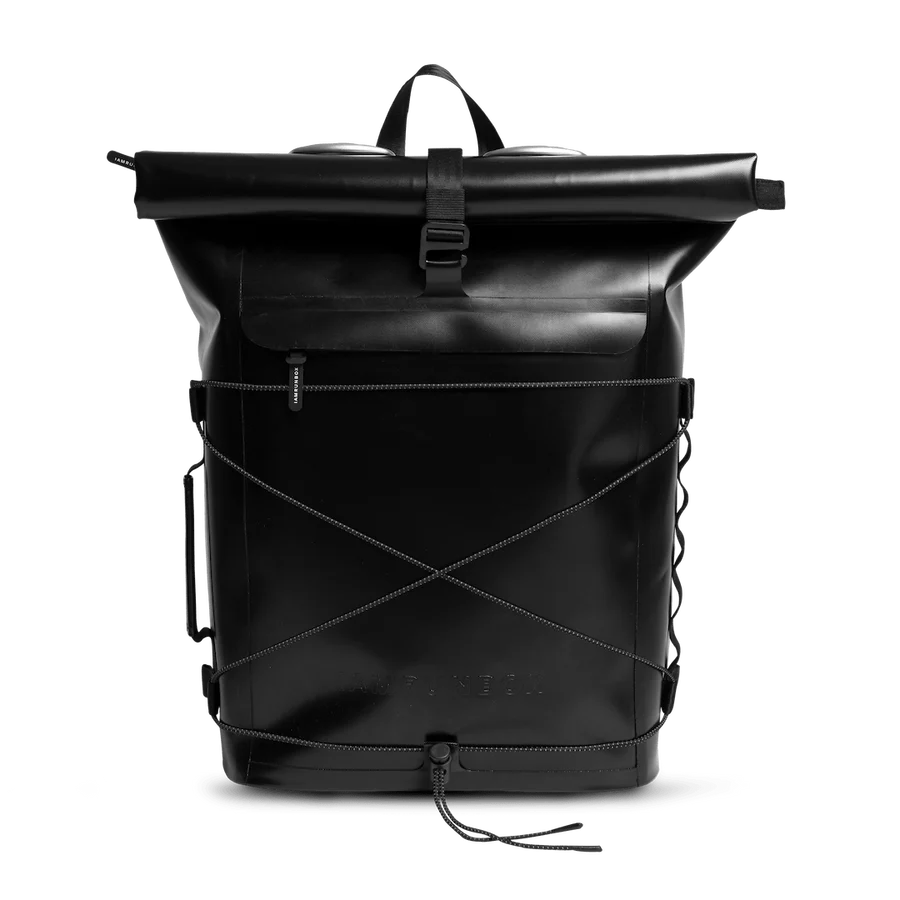 I AM RUNBOX PANNIER ROLLTOP - BLACK - Sole Therapy