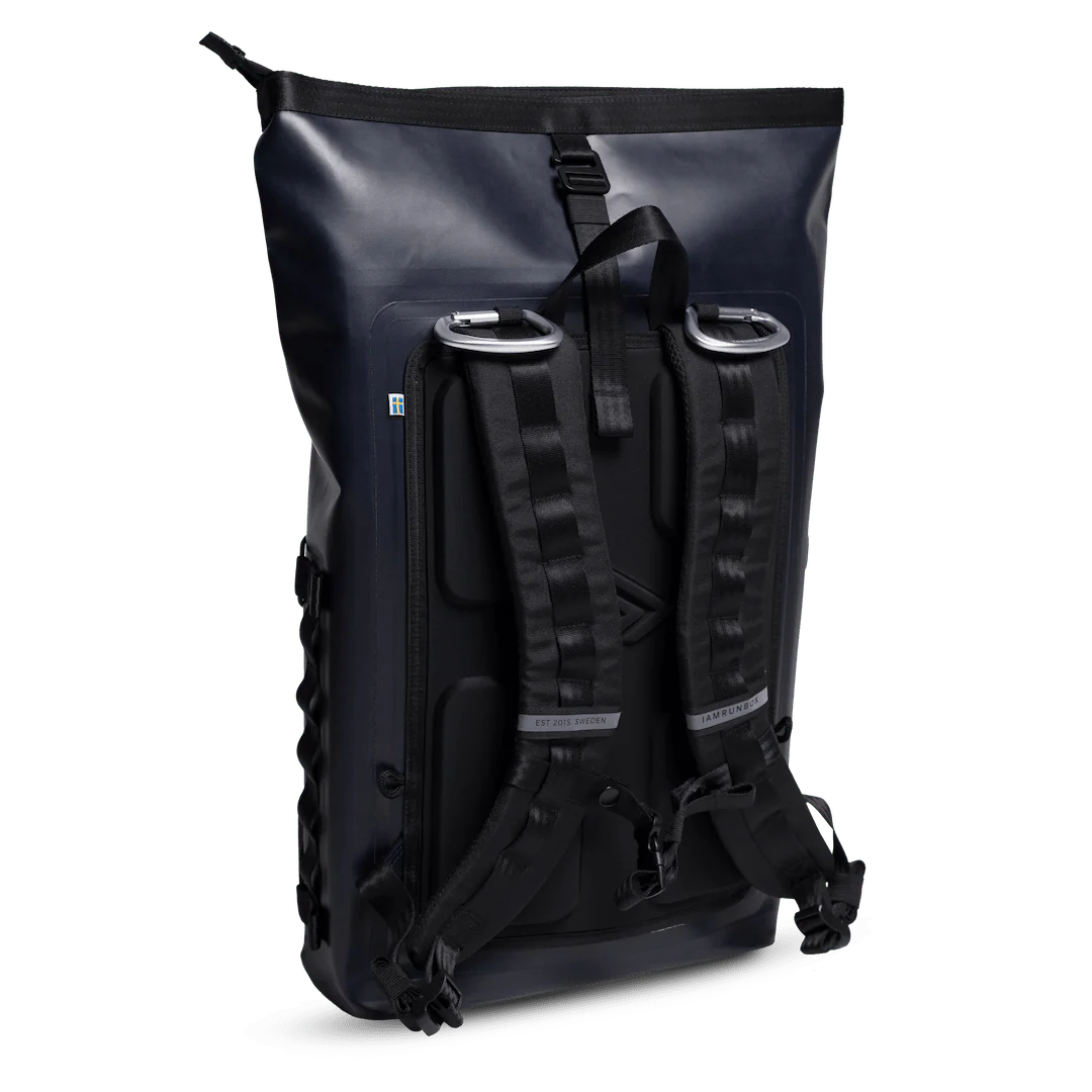 I AM RUNBOX PANNIER ROLLTOP - NAVY - Sole Therapy