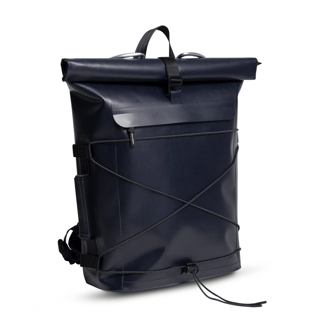 I AM RUNBOX PANNIER ROLLTOP - NAVY - Sole Therapy