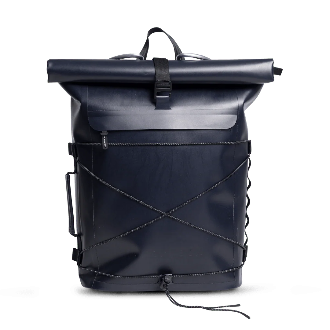 I AM RUNBOX PANNIER ROLLTOP - NAVY - Sole Therapy