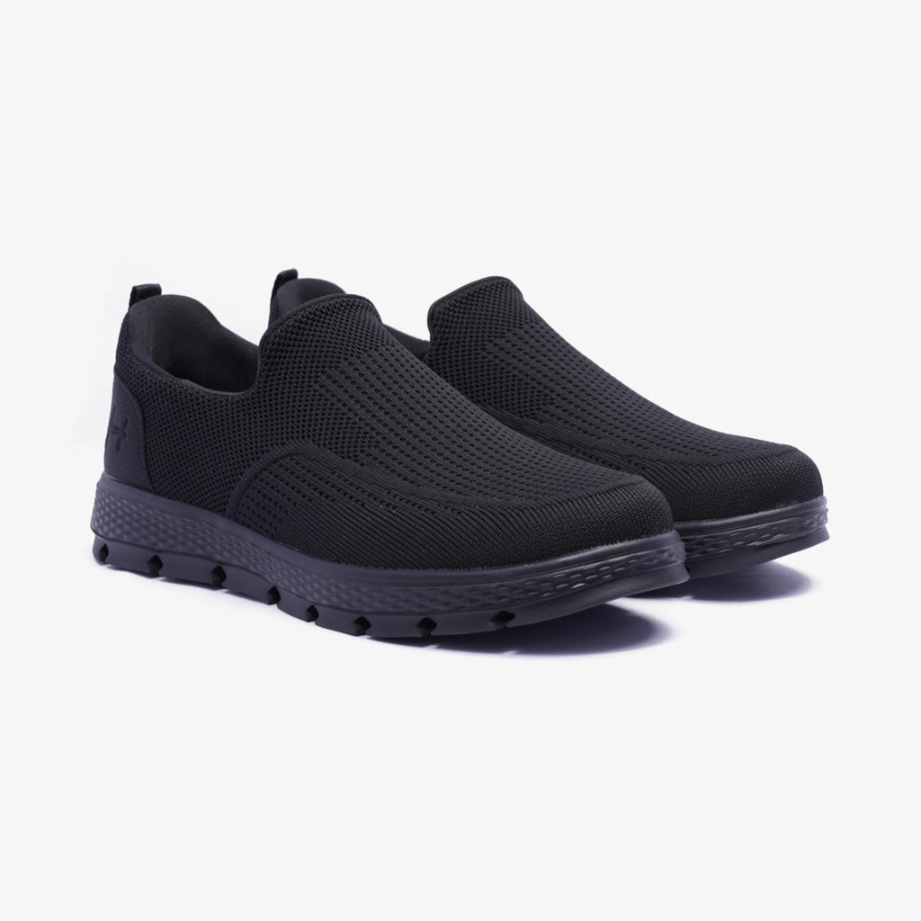 JUMP Ultra Bounce Men's Walking Shoes Black - Sole Therapy