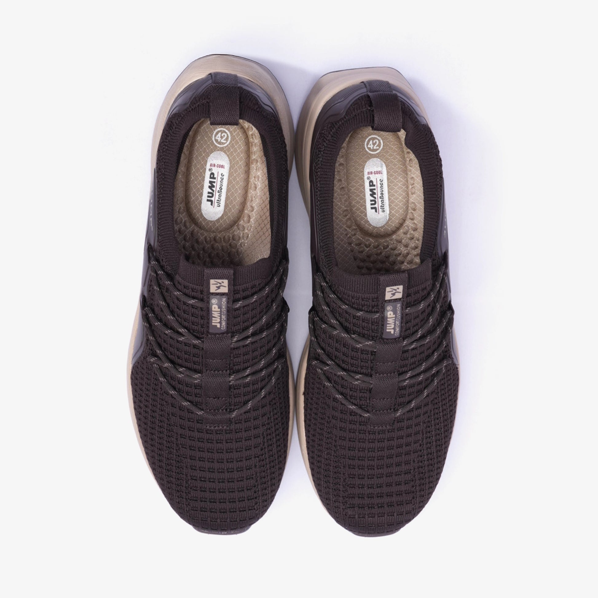 JUMP Ultra Bounce Sneakers Black - Brown - Sole Therapy