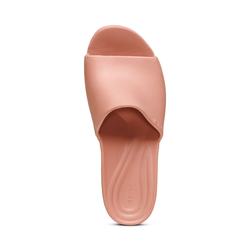 Jamie Orthotic Wedge Sandals Blush - Sole Therapy