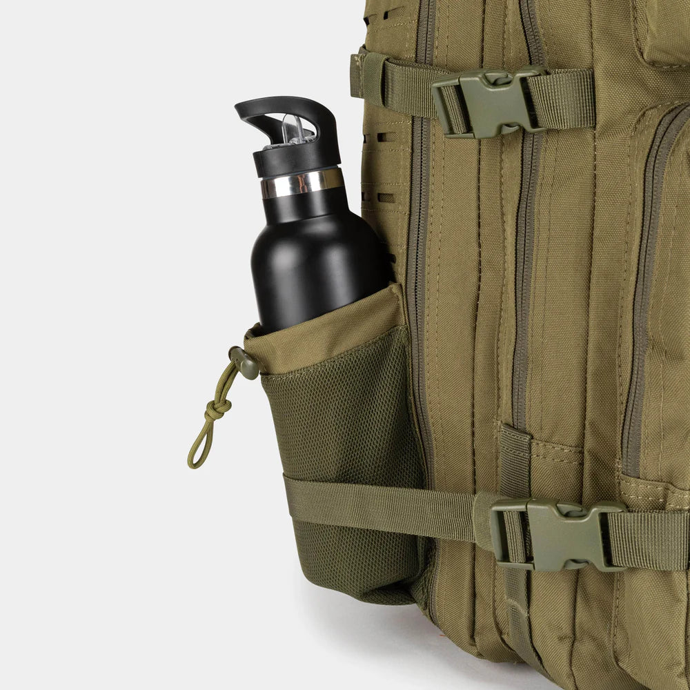 LARGE GYM BACKPACK BUILT FOR ATHLETES ARMY GREEN - Sole Therapy