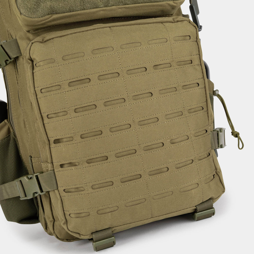 LARGE GYM BACKPACK BUILT FOR ATHLETES ARMY GREEN - Sole Therapy