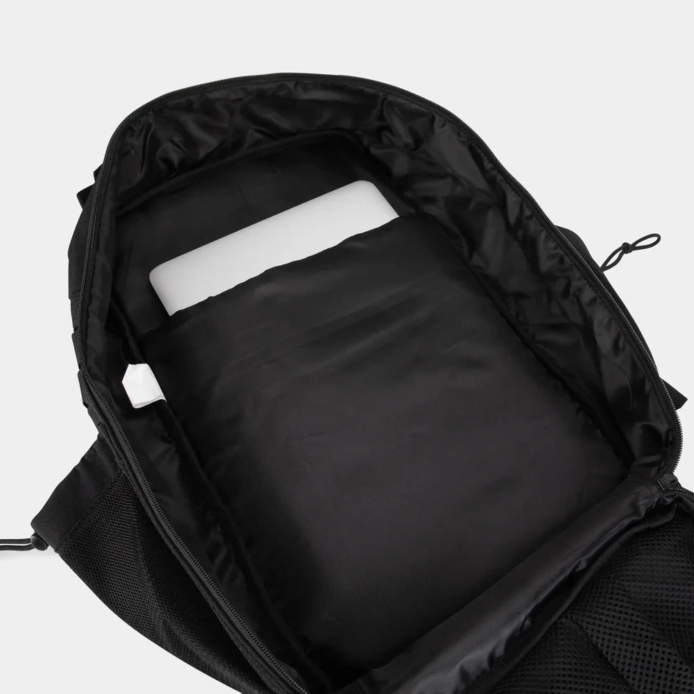 LARGE GYM BACKPACK BUILT FOR ATHLETES BLACK RED - Sole Therapy