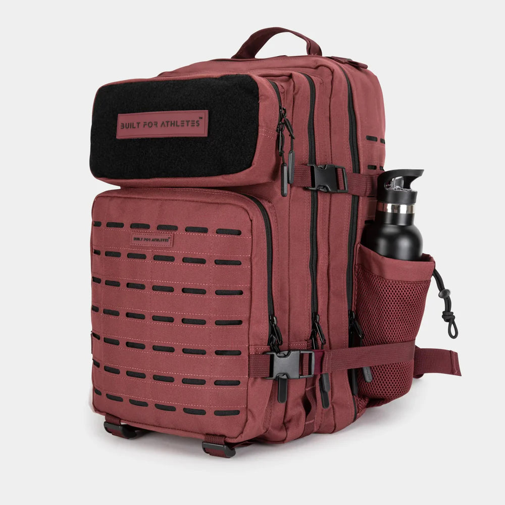 LARGE GYM BACKPACK BUILT FOR ATHLETES BURGUNDY - Sole Therapy