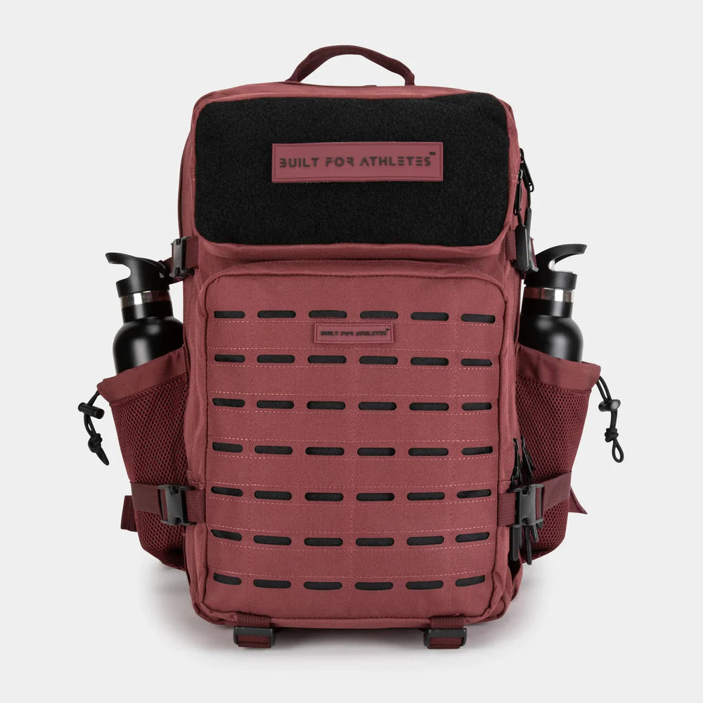 LARGE GYM BACKPACK BUILT FOR ATHLETES BURGUNDY - Sole Therapy