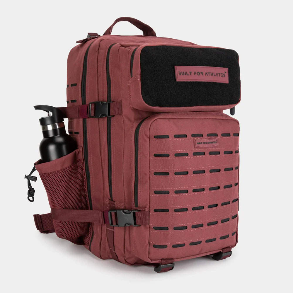 LARGE GYM BACKPACK BUILT FOR ATHLETES BURGUNDY - Sole Therapy
