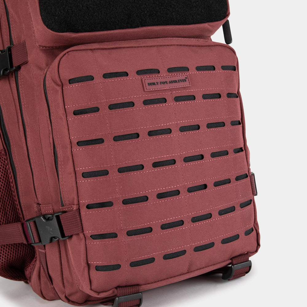 LARGE GYM BACKPACK BUILT FOR ATHLETES BURGUNDY - Sole Therapy