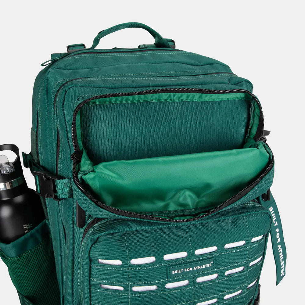 LARGE GYM BACKPACK BUILT FOR ATHLETES FOREST GREEN - Sole Therapy