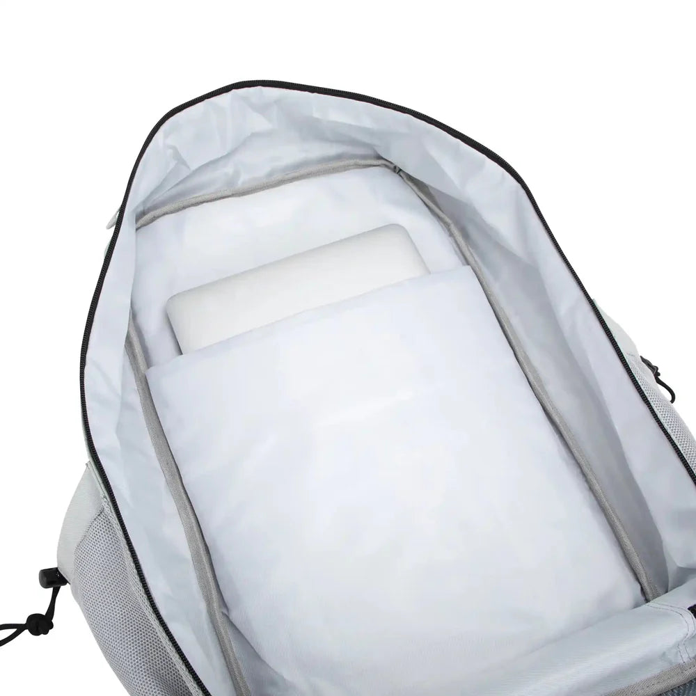LARGE GYM BACKPACK BUILT FOR ATHLETES GREY YELLOW - Sole Therapy