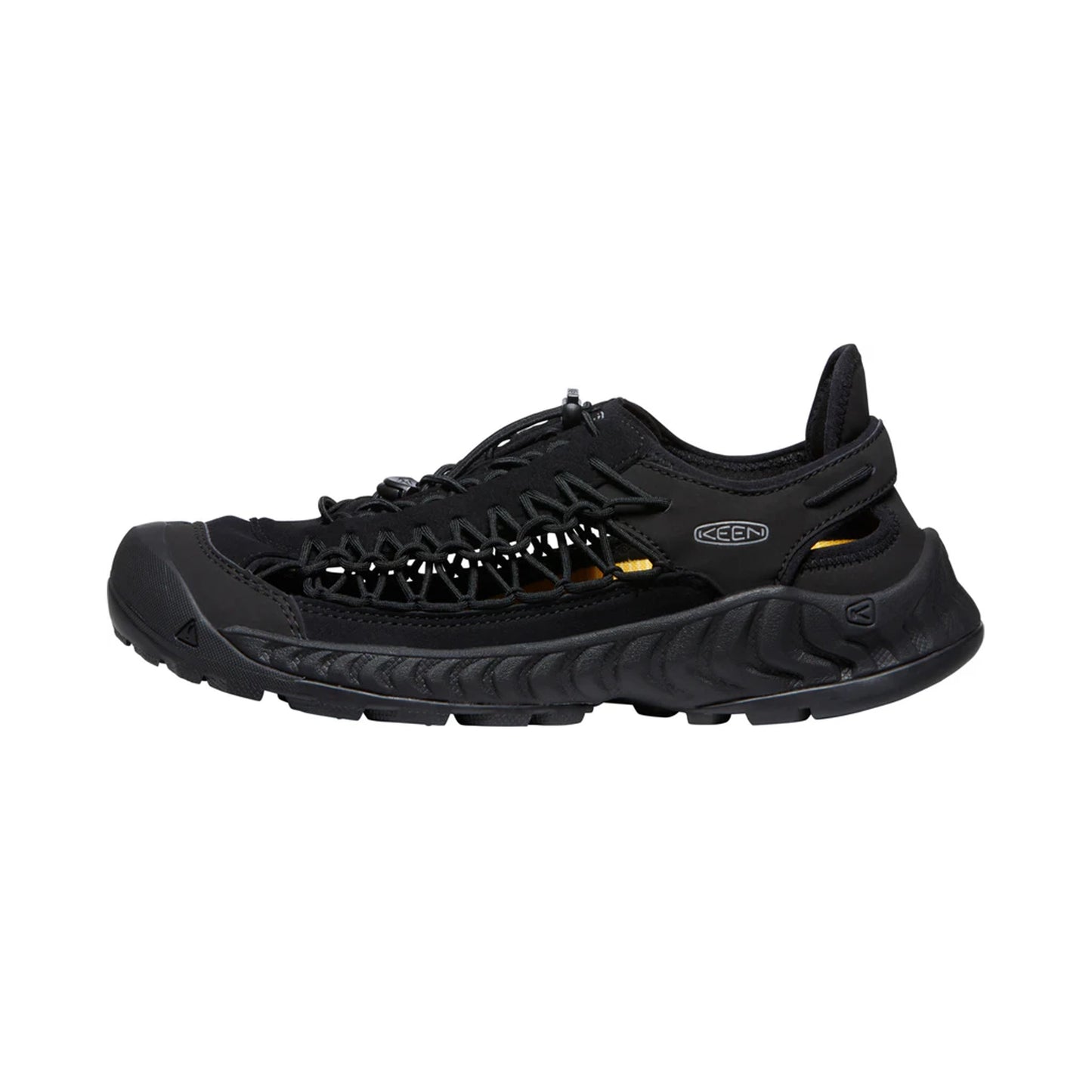 MEN UNEEK  NXIS SANDALS TRIPLE BLACK/BLACK - Sole Therapy