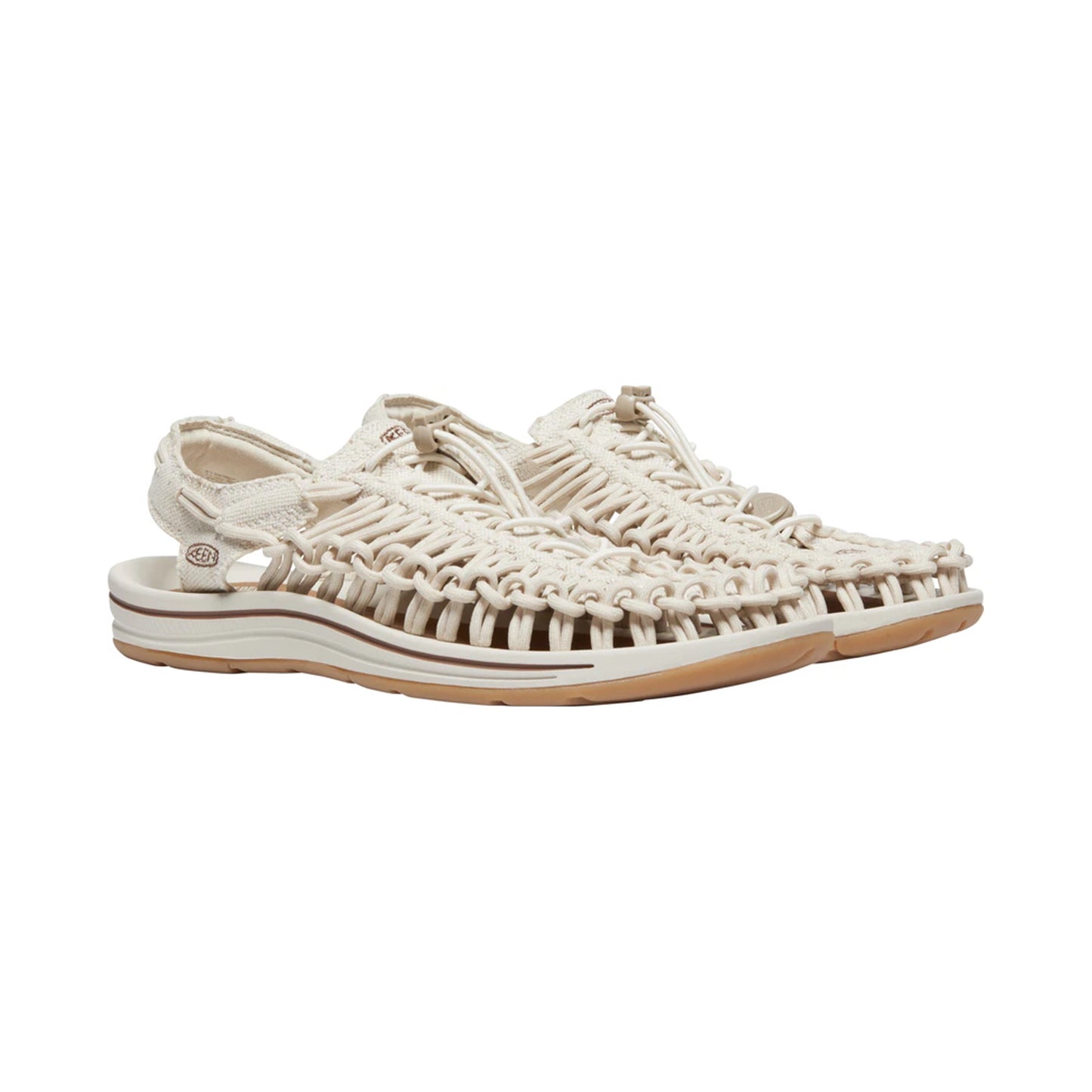 MEN UNEEK SANDALS NATURAL CANVAS/BIRCH - Sole Therapy