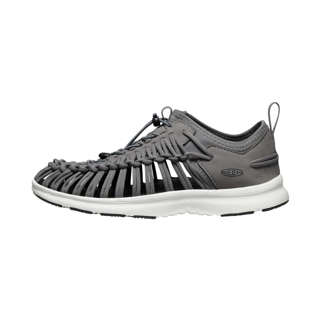 MENS UNEEK O3 FLAT SANDALS GREY/STAR WHITE - Sole Therapy
