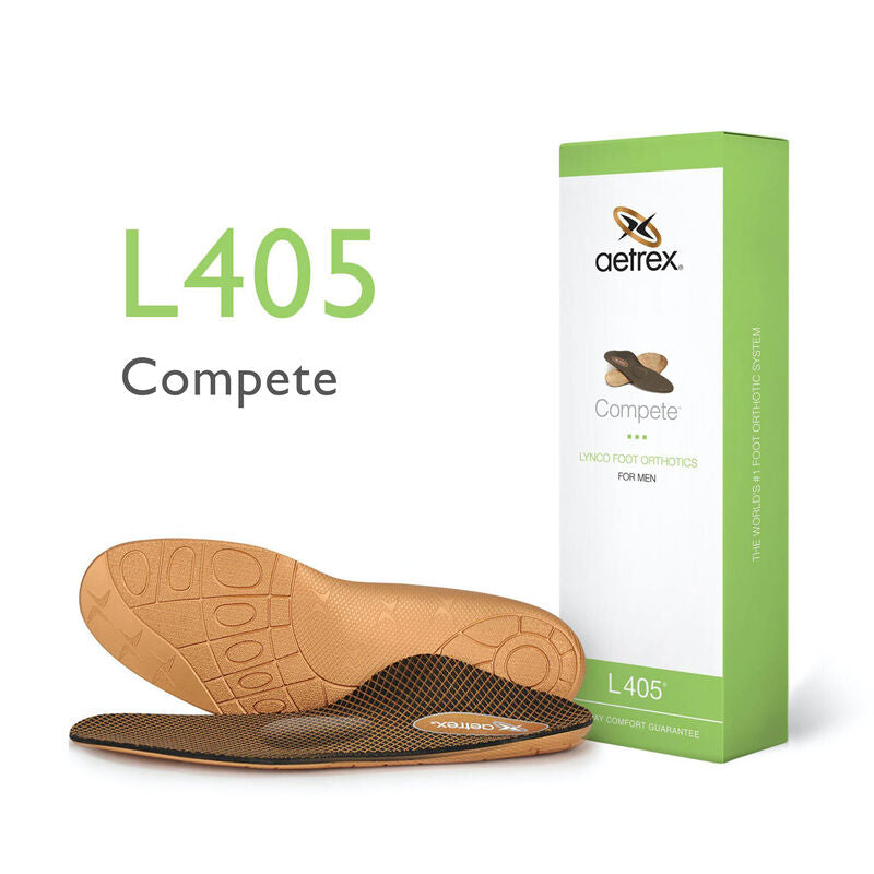 Men's Compete Orthotics W/ Metatarsal Support - Sole Therapy