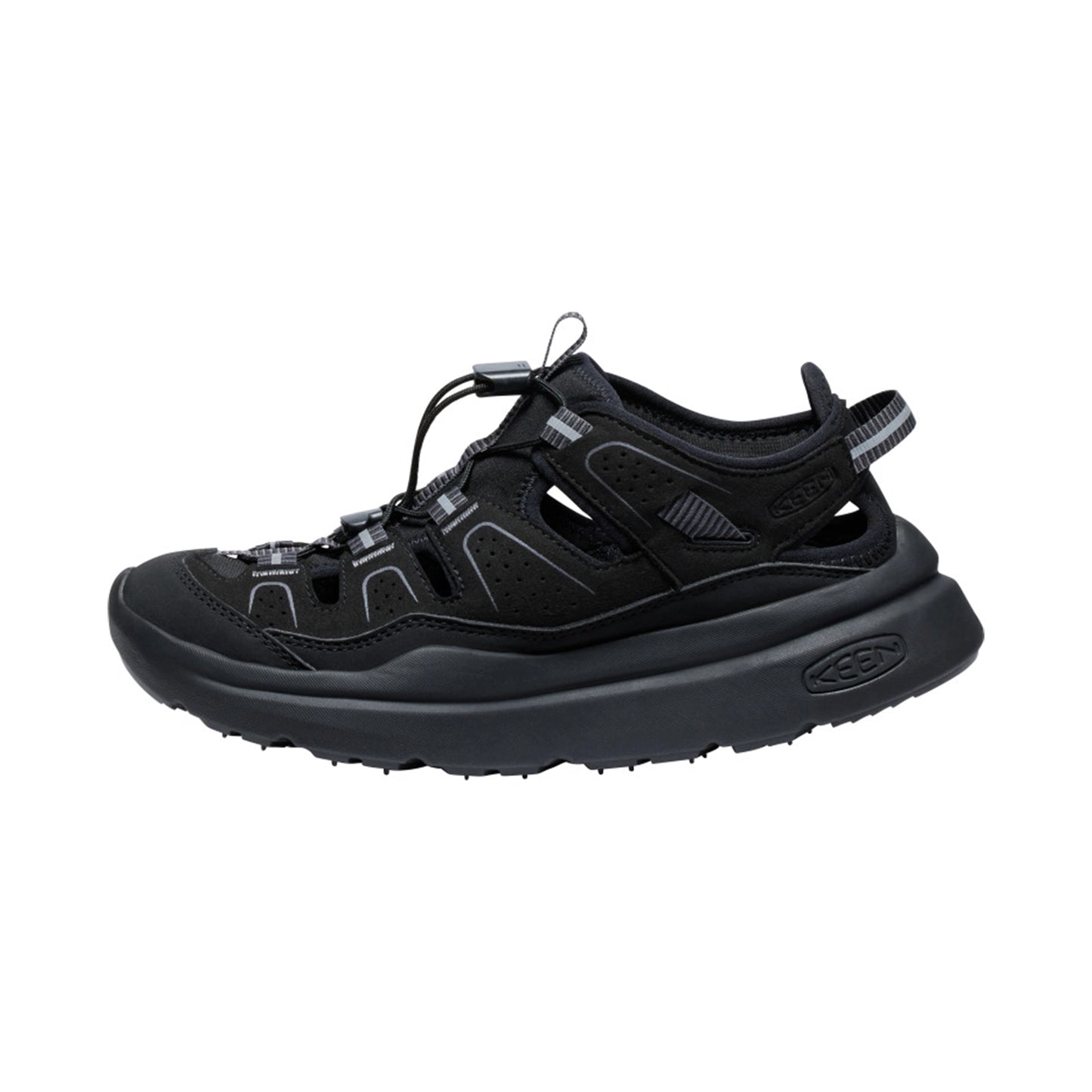 Men's WK450 Walking Sandal Black-Black - Sole Therapy