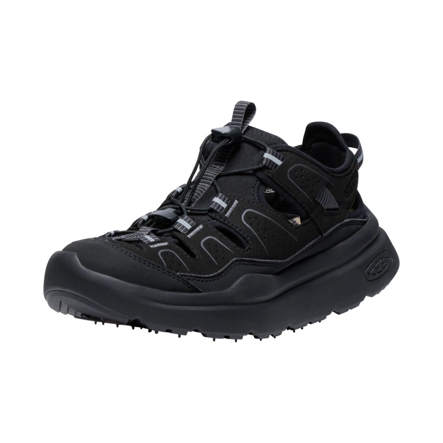 Men's WK450 Walking Sandal Black-Black - Sole Therapy