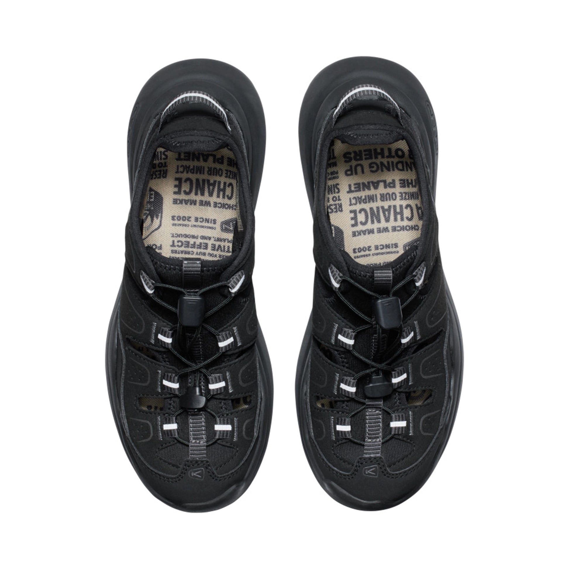Men's WK450 Walking Sandal Black-Black - Sole Therapy