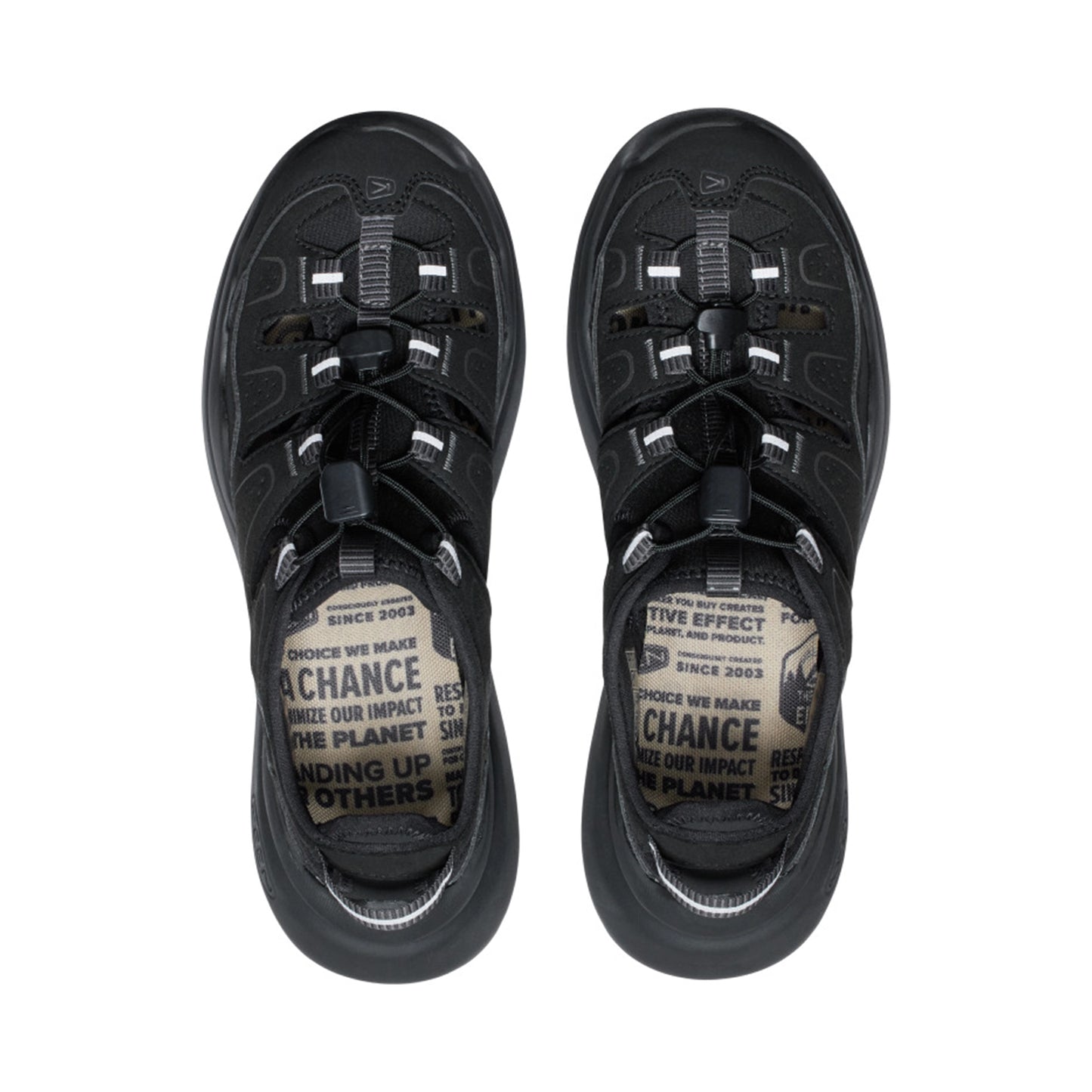 Men's WK450 Walking Sandal Black-Black - Sole Therapy