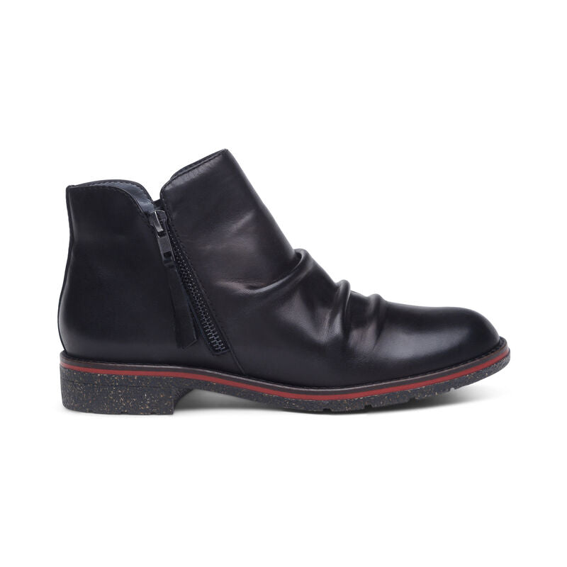 Mila Women Low Boots Black - Sole Therapy