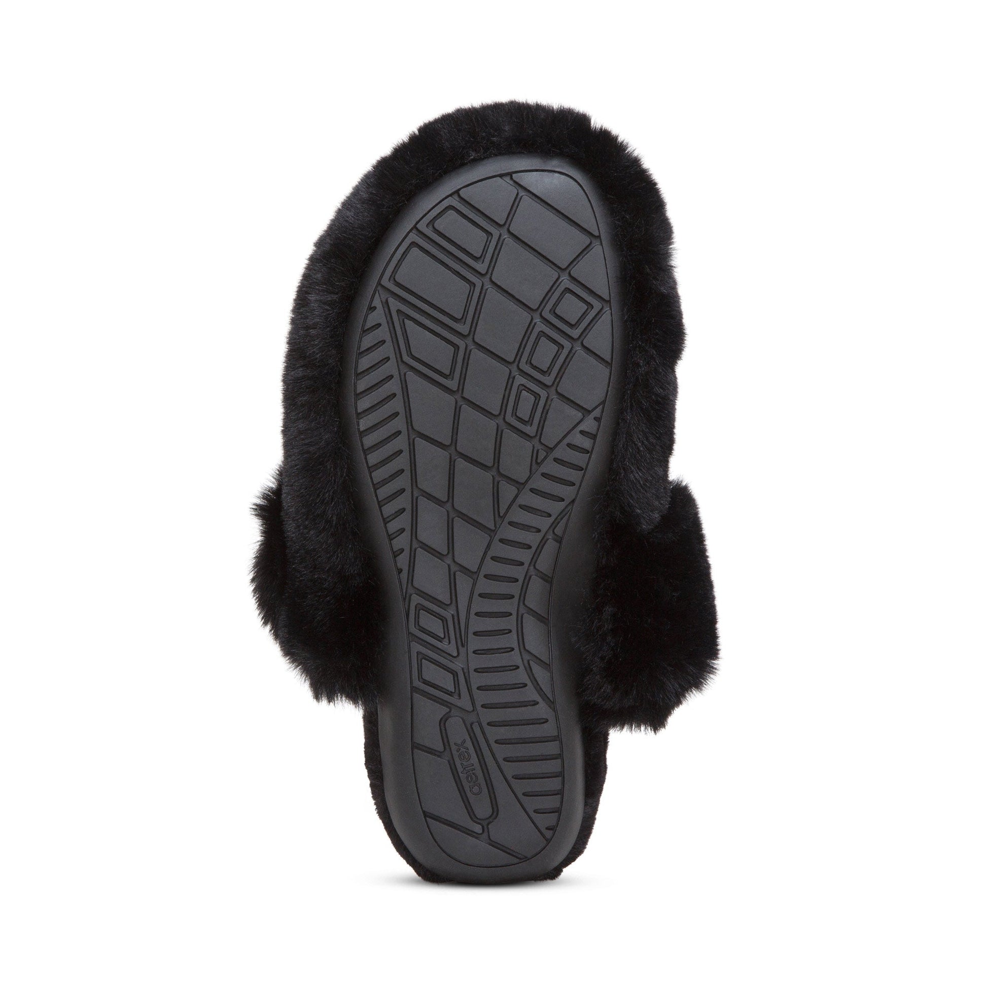 Misty Arch Support Slipper - Black - Sole Therapy