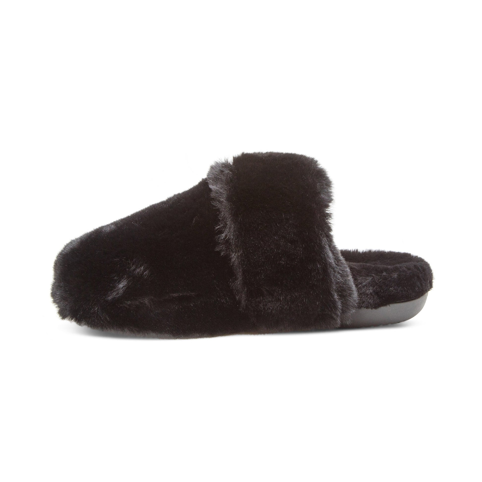 Misty Arch Support Slipper - Black - Sole Therapy