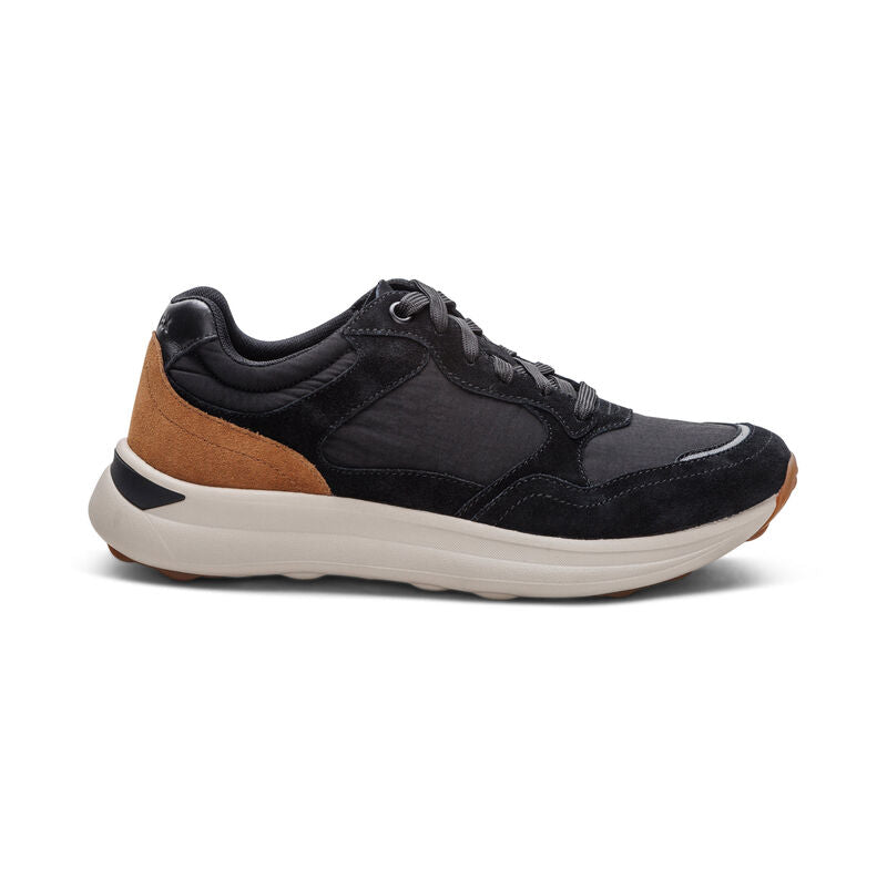 Molly Lace Up Women Sneakers Black - Sole Therapy