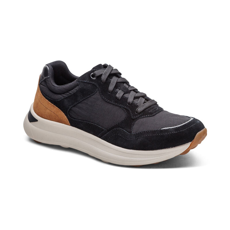 Molly Lace Up Women Sneakers Black - Sole Therapy